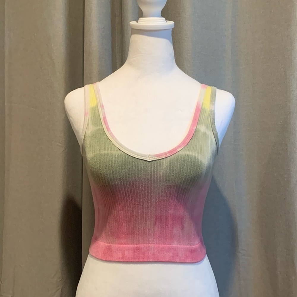 Out From Under (For Urban Outfitters) Tie-Died Crop Top Size Small